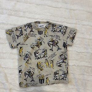 Molo Kids Graphic T-Shirt - Gray